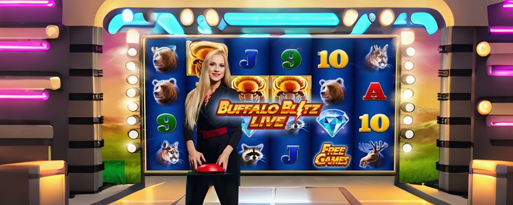 9d bet Caça-níqueis Buffalo Blitz ao Vivo